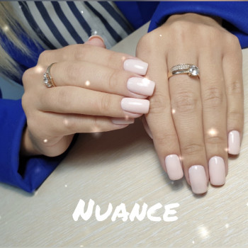 Маникюр, фото -  Нюанс