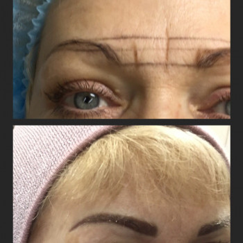 Перманентный макияж бровей (пудровые брови). Татуаж бровей
                    Мастер перманентного макияжа Наталья Харьков