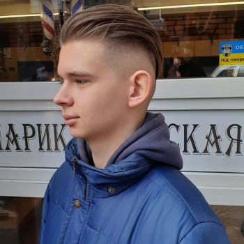 Мужская стрижка андеркат модная, фото -  Grizzly