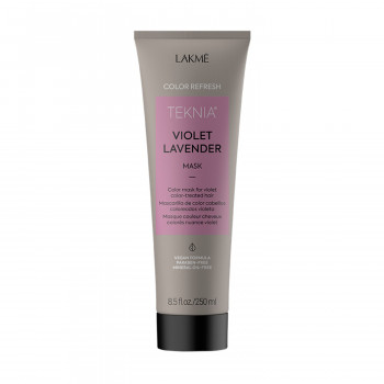 Маска для фарбованого волосся фіолетових відтінків Lakme Teknia Color Refresh Violet Lavender Treatment Mask, 250 мл