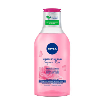 Міцелярна вода NIVEA Rose Touch Дотик троянди, 400 мл