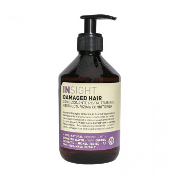 Відновлювальний кондиціонер Insight Damaged Hair Restructurizing Conditioner для пошкодженого волосся, 400 мл