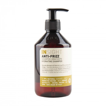 Зволожувальний шампунь Insight Anti-Frizz Hair Hydrating Shampoo для кучерявого волосся, 400 мл