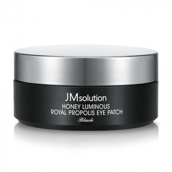 Гідрогелеві патчі для шкіри навколо очей JMsolution Honey Luminous Royal Propolis Eye Patch Black з екстрактом прополісу, 60 шт