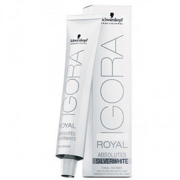Тонувальна фарба для волосся Schwarzkopf Professional Igora Royal Absolutes SilverWhite Dove Grey, 60 мл