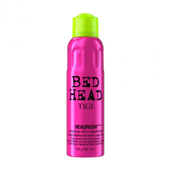 Спрей для блиску волосся TIGI Bed Head Headrush Superfine Shine Spray легкої фіксації, 200 мл