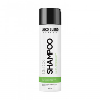 Безсульфатний шампунь Joko Blend Detox Shampoo для жирного волосся, 250 мл