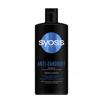 Шампунь для волосся Syoss Intense Anti-Dandruff Deep Caring Shampoo проти лупи, 440 мл