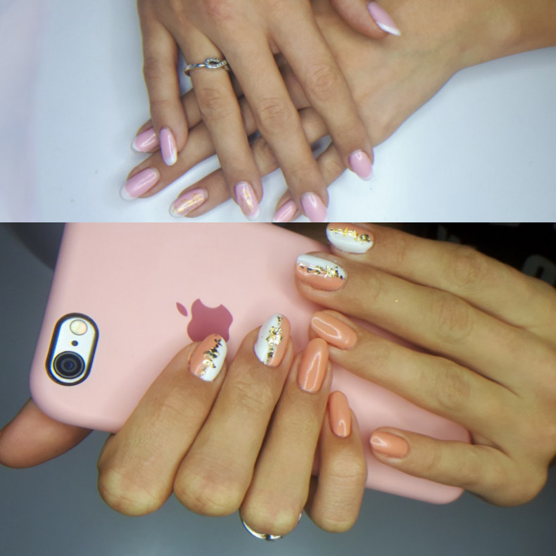 Нюдовый дизайн подходит к любому наряду., фото -  