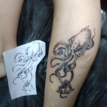 Фото из портфолио мастера Маргарита Пода (тату мастер, Киев)