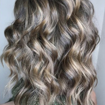 Коричневый цвет волос капучино, фото - Парикмахер-колорист Алёна Жиденко