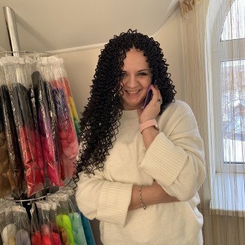 Афрокудри спиральные