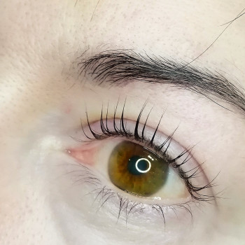 Ламинирование ресничек.