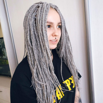 SE косы/сенегалки на каркасе из брейдов
                    Брейдер Наташа Киев