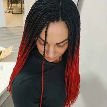 SE косы/сенегалки на каркасе из брейдов
                    Брейдер Наташа Киев