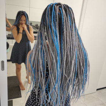 SE косы/сенегалки на каркасе из брейдов
                    Брейдер Наташа Киев