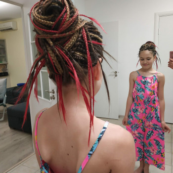 Детские афрокосички
                    Брейдер Наташа Київ