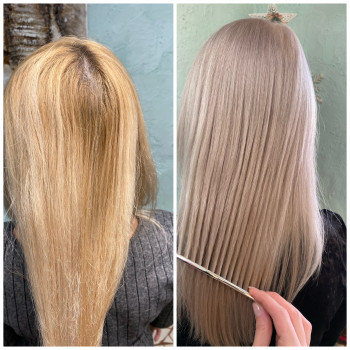 Окрашивание волос