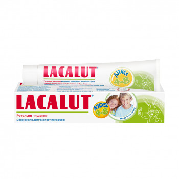 Дитяча зубна паста Lacalut 4-8 років, 50 мл