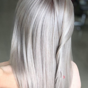 серебристый блонд, пепельный блонд