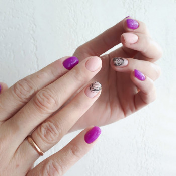 гель-лак, дизайн.