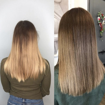 Окрашивание+уход❤️