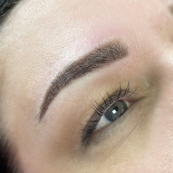 Брови после процедуры