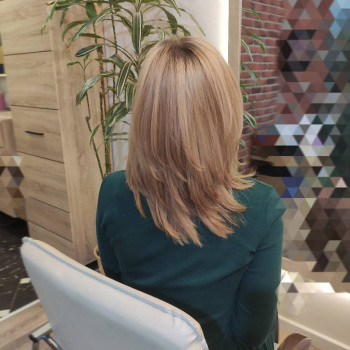 После/блонд без порошка, реконструкция, тонирование волос