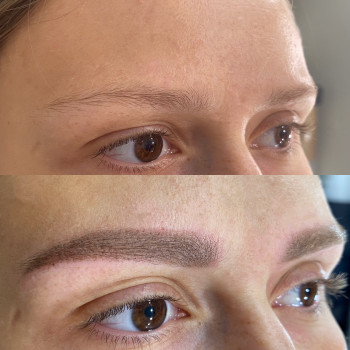 Пудровый татуаж бровей
                    Майстер перманентного макіяжу Александра Житомир