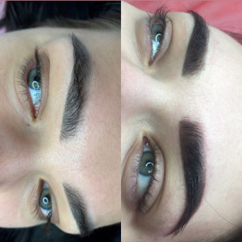 Пудровый татуаж бровей
                    Майстер перманентного макіяжу Александра Житомир