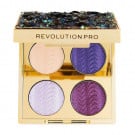 Палетка тіней для повік Revolution Pro Ultimate Eye Look Palette, Hidden Jewels, 3.2 г