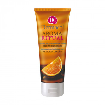 Регенерувальний крем для рук Dermacol Aroma Ritual Harmonizing Hand Cream Бельгійський шоколад, 100 мл
