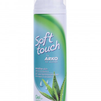 Гель для гоління ARKO Soft Touch жіночий, для чутливої шкіри, 200 мл