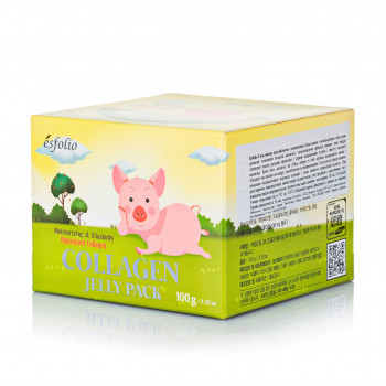 Колагенова гель-маска для обличчя Esfolio Collagen Shape Memory Jelly Pack, 100 мл