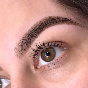 Фарбування брів фарбою
                    Візажист Оля Львів