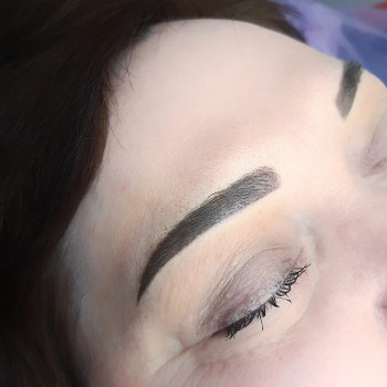 Татуаж бровей перманентный макияж, фото - Салон красоты Sweet Bar