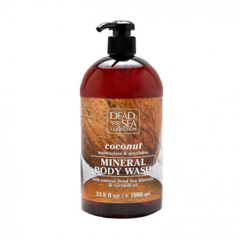 Гель для душу Dead Sea Collection Coconut Body Wash з мінералами Мертвого моря та олією кокоса, 1 л