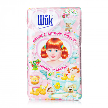 Дитяче крем-мило Shik Bar Soap Baby з кремом, 5*70 г (екопак)