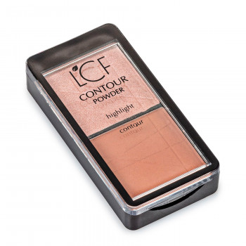 Хайлайтер та контуринг для обличчя LCF Contour Powder 2, 3.6 г