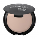 Компактна пудра для обличчя Quiz Cosmetics Color Focus з дзеркалом 02 Nude, 12 г