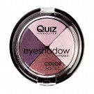 Тіні для повік Quiz Cosmetics Color Focus 4-кольорові, 452, 10 г