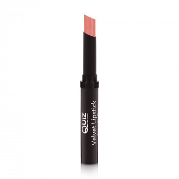 Стійка помада для губ Quiz Cosmetics Velvet Lipstick Long Lasting 100 Caramel Glam, 3 г