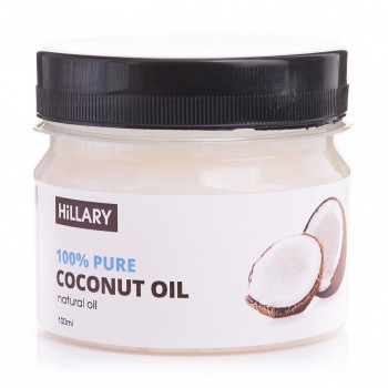 Рафінована кокосова олія Hillary Coconut Oil, 100 мл