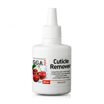 Засіб для видалення кутикули GGA Professional Cuticle Remover Вишня, 30 мл