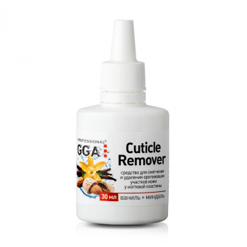 Засіб для видалення кутикули GGA Professional Cuticle Remover Ваніль і мигдаль, 30 мл