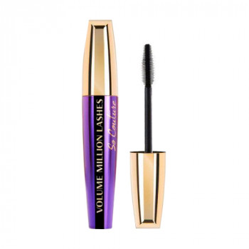 Туш для вій L'Oreal Paris Volume Millions Lashes So Couture So Black Об'єм та розділення, екстра чорна, 9.5 мл