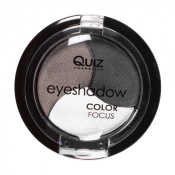 Тіні для повік Quiz Cosmetics Color Focus Eyeshadow 3-колірні, тон 300, 4 г