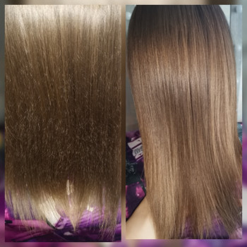 Гладкие, послушные, сверкающие здоровым блеском волосы без с