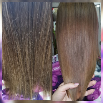 Гладкие, послушные, сверкающие здоровым блеском волосы без с