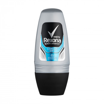 Кульковий антиперспірант чоловічий Rexona Cobalt Dry 48 Н, 50 мл